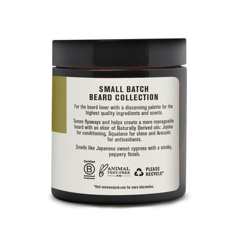 Every Man Jack Premium Beard Butter - Hinoki Smoke - 4oz