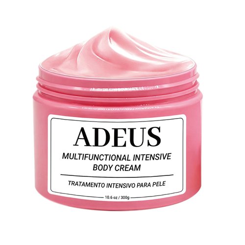 ADEUS Crema Brasileña, Cream Rosada, Multifunctional Pink Intensive Cream, Deeply Moisturizing and Firming Creams with Centella Asiatica, Seaweed and Green Tea (1)