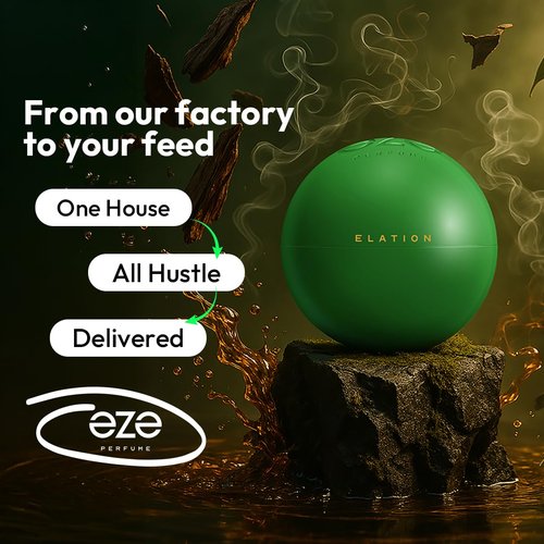 Elation 75ml EDP Premium Long Lasting Fragrance | Luxury Masculine Scent for Men | Vegan, Cruelty Free | Skin Safe | Affordable Perfume for Men | Travel Friendly Perfume