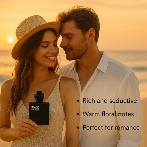 Women's Perfume, 50ml (1.7 fl.oz) Luxury Fragrance Perfume for Women in Matte Black Glass Bottle with Spherical Cap
