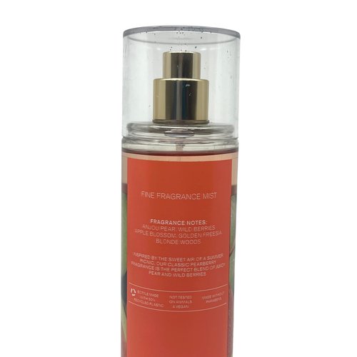 Bath & Body Works Pearberry Fine Fragrance Mist 8 oz / 236 mL - 2022 NEW