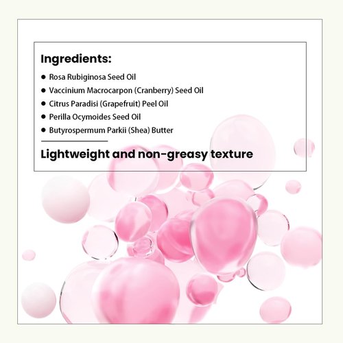 Cistto Natural Cleansing Oil Lightweight Balancing Makeup Remover with Jojoba & Rose Oil, Non-Comedogenic, Travel-Friendly 2ml x 40 Capsules for Oily Skin