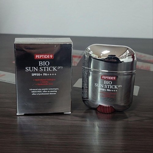 Generic Peptide 9 Bio Sun Stick PRO SPF50+ PA++++ | 20g - Advanced UV Protection with Peptide Complex, Collagen and Hyaluronic Acid