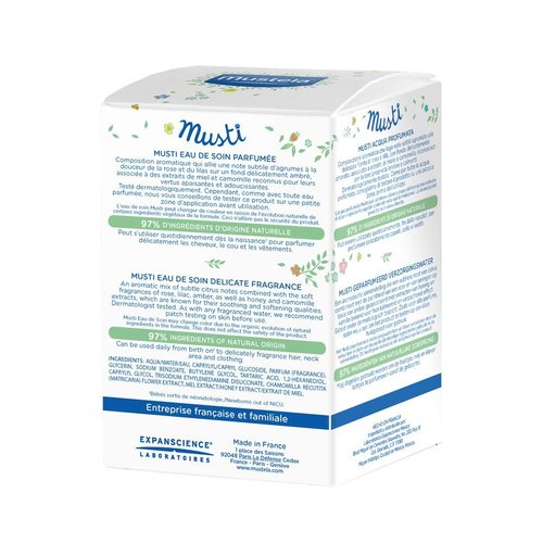 Mustela Musti - Baby Plant-Based Perfume & Cologne Spray - Delicate Fragrance for Boys & Girls - with Chamomile & Honey Extracts - Alcohol Free - 1.69 fl. oz.