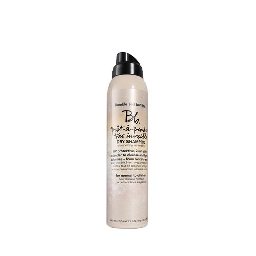 Bumble and bumble. Prêt-à-powder Très Invisible Volumizing Dry Shampoo | Volumizing, Dry-Cleansing, UV Protective + Absorbs Oil | Curly, Wavy, Straight, 3.1 Ounce