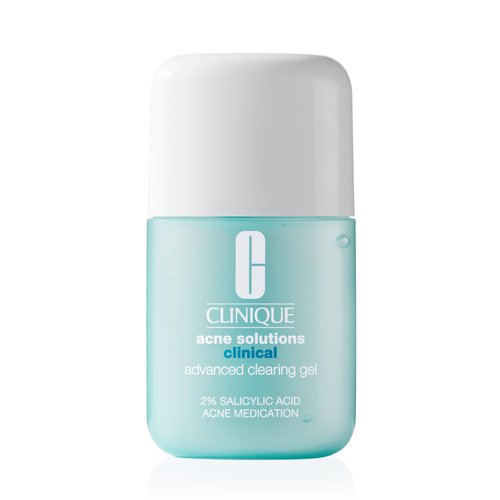 Clinique Acne Solutions Clinical Clearing Gel Acne Treatment With Witch Hazel + Salicylic Acid For Very Dry to Oily Skin Types | Oil-Free | Soothing, 0.68 Fl Oz