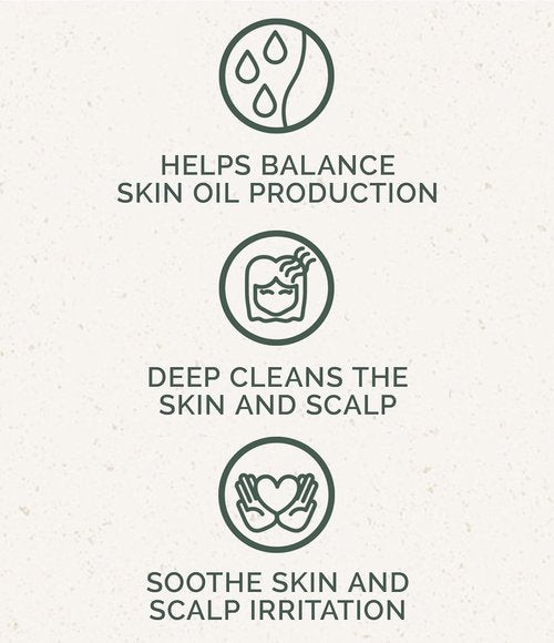 Chagrin Valley Soap & Salve Neem & Tea Tree Organic Soap & Shampoo Bar – Soothe Dry, Itchy, Irritated Skin - Sulfate Free - For Body & Hair Vegan Shampoo Natural, Large 5.6 oz Bar - 3PK