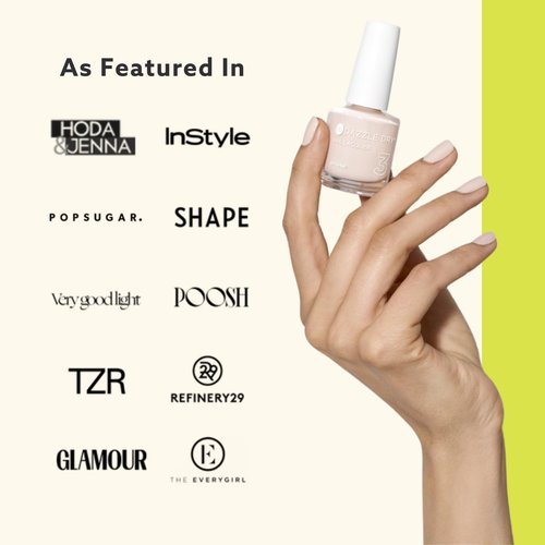 Dazzle Dry Mini Kit 4 Step System - School Spirit - A mauve with a blue shimmer. Full coverage shimmer. (5 Piece Kit / 5 Manicures)