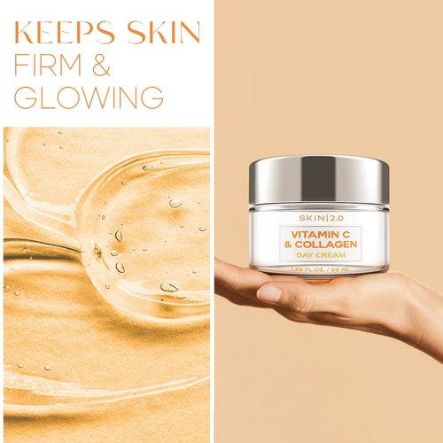 Skin 2.0 Vitamin C and Collagen Beauty Value Set - Serum, Moisturizer & Face Sheet Masks