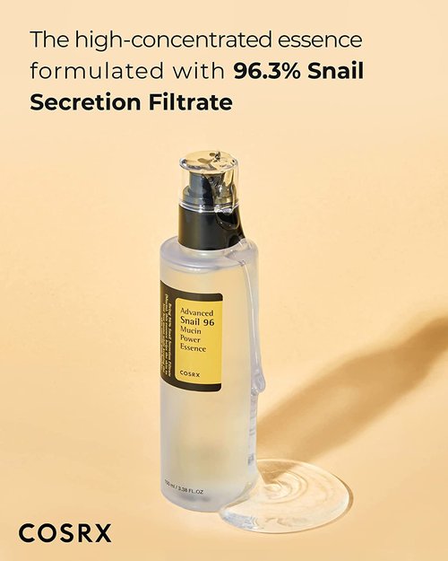 COSRX Post Acne Mark Recovery - Snail Mucin 96% Essence + Vitamin C 13% Serum, Intensive Hydrating for Fine lines, Hyperpigmentation, After Blemish Care