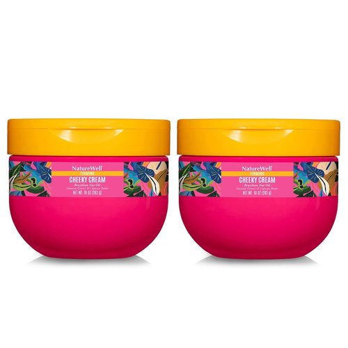 NATURE WELL Firming Cheeky Cream, 10 Ounce (Pack of 2)