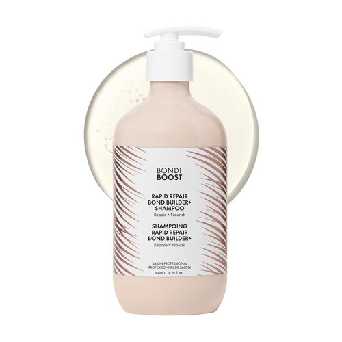 BONDIBOOST Rapid Repair Bond Builder + Shampoo for Damaged Hair [16.90 fl oz], Strengthening Formula for Restoring + Rebuilding Hair, Deep Conditioning + Nourishing Treatment for Healthier Results