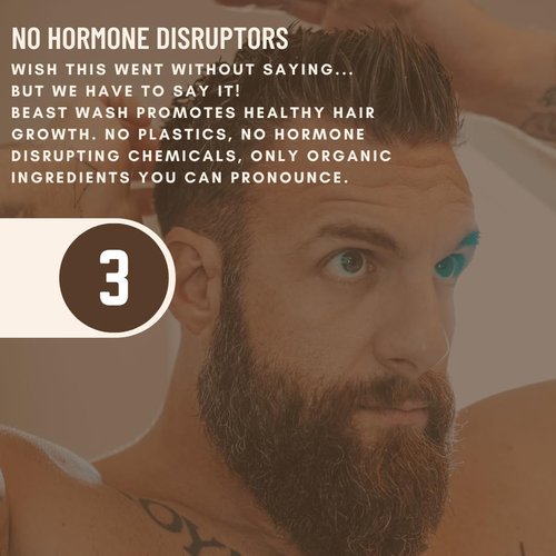 Johnny Slicks Shampoo - Supports Hair Hydration & Volume - Organic Oils & Natural Cleanse - Castor Oil, Aloe Vera, Jojoba - Rugged Scent - 16 oz