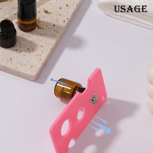 RAMFIYN 30 pack 1ml Amber Glass Roller Bottles for Essential Oils Refillable Roll-on Applicator with Stainless Steel Roller Balls Mini Leak-proof Makeup Containers with Pipettes and Bottle Opener