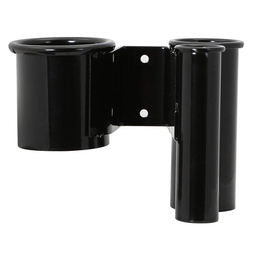 Saloniture Wall Mount Hair Iron and Blow Dryer Holder - Salon Appliance Rack