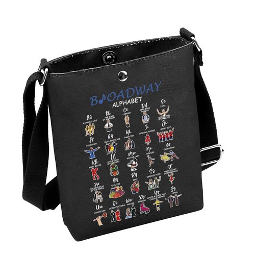 Musical Tote Bag Musical Lover Gift Musical Merchandise Musical Lover Gift (BroadBlackBag)