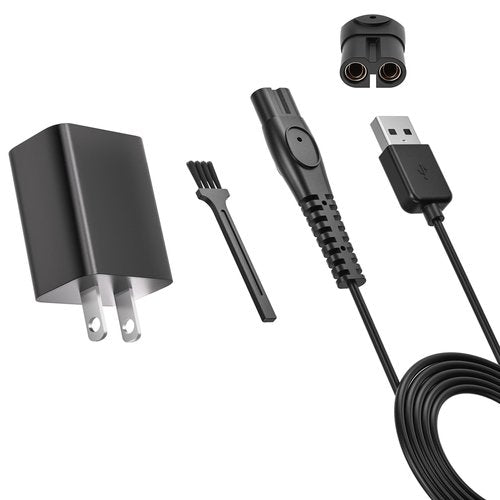 5V Charger Compatible with Philips Norelco Multigroom MG3919 MG5910 MG7900 MG7910 MG7970 MG3770 MG9520 MG5970 MG9525, Replacement Cord for Phillips 2000 3000 5000 7000 Trimmer Electric Shaver Razor