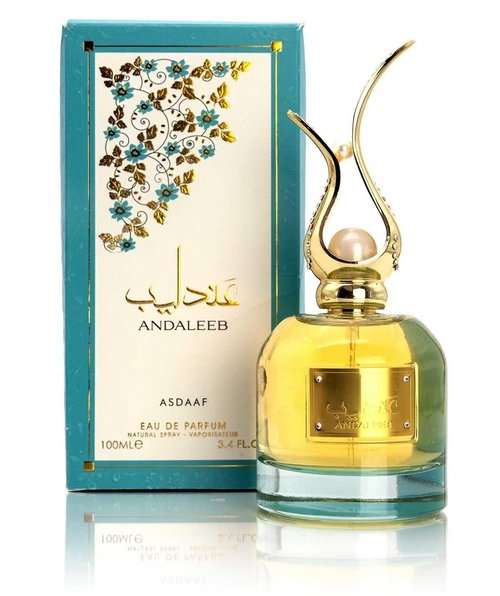 Asdaaf Andaleeb for Unisex Eau de Parfum Spray, 3.4 Ounces / 100 ml (Pack of 2)