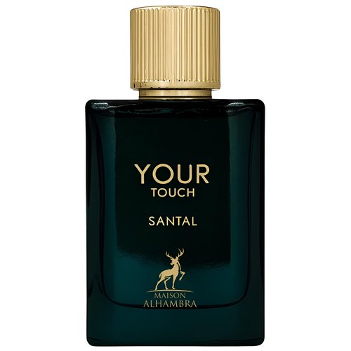 Maison Alhambra Your Touch Santal – Woody, Spicy, Aromatic, Sweet – Eau de Parfum Spray Long-Lasting Fragrance for Unisex, 3.4 Ounce / 100 ml