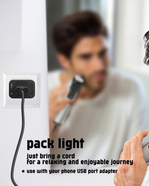 uijino MG9510 Charger, MG9510 Power Adapter Compatible with Phillips Norelco Multigroom Series 9000, One Blade Charger for Philips Norelco Charger Cord Beard Trimmer for Men