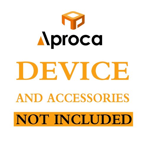 Aproca Grey Hard Travel Storage Protective Case, for Ceptics World Travel Adapter Kit