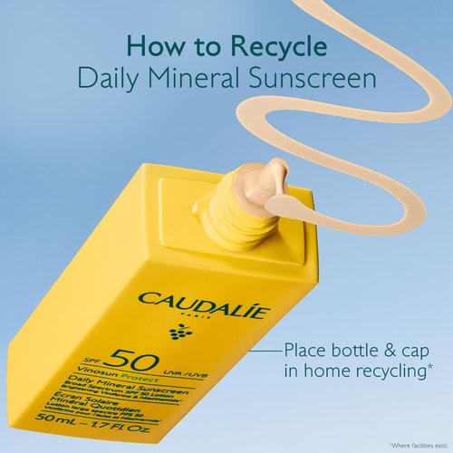 Caudalie Vinosun Protect Daily Mineral Sunscreen SPF50-50 mL
