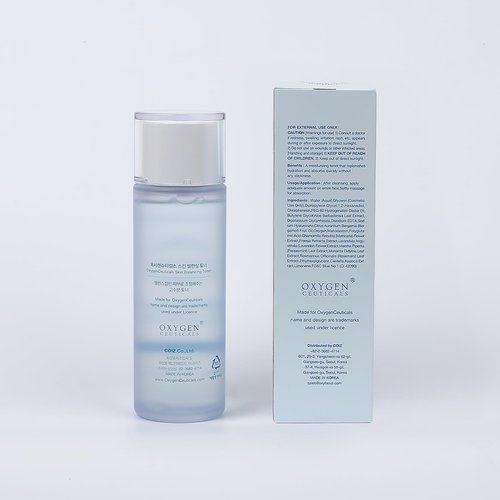OxygenCeuticals Skin Balancing Toner – Hydrating & pH Balancing Facial Toner with Centella, Lavender & Freesia Extracts, Improves Skin Texture for Oily & Combination Skin. 4.23 fl.oz (120ml)