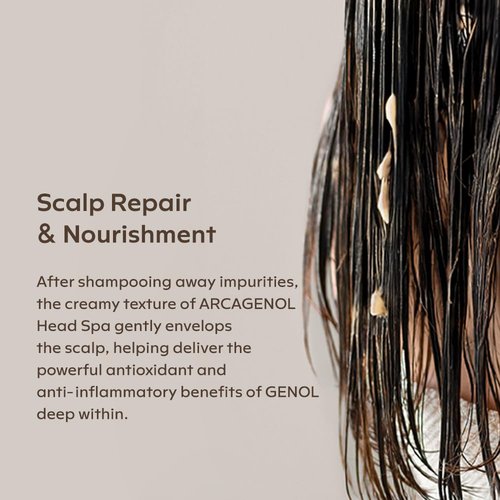 Head Spa & Hair Pack Hair and scalp protection with Anti-Oxidizing New Zealand made Pinus Bark Extract