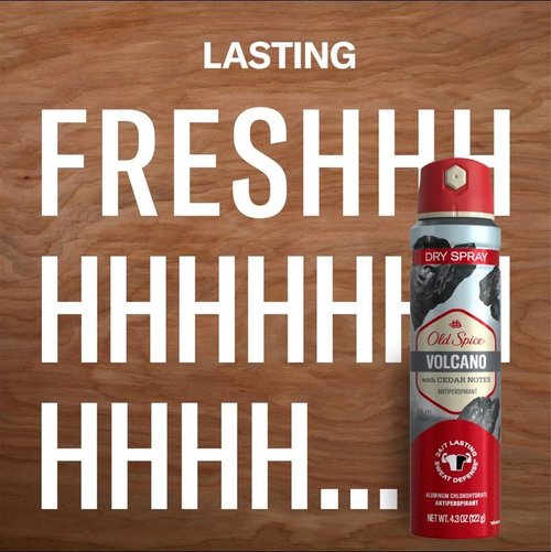 Old Spice Dry Spray Antiperspirant Deodorant for Men, 24/7 Freshness, 24/7 Sweat & Odor Protection, Gentle on Skin with Skin Conditioners, Volcano with Dark Cedar + Amber, 4.3 oz (Pack of 3)