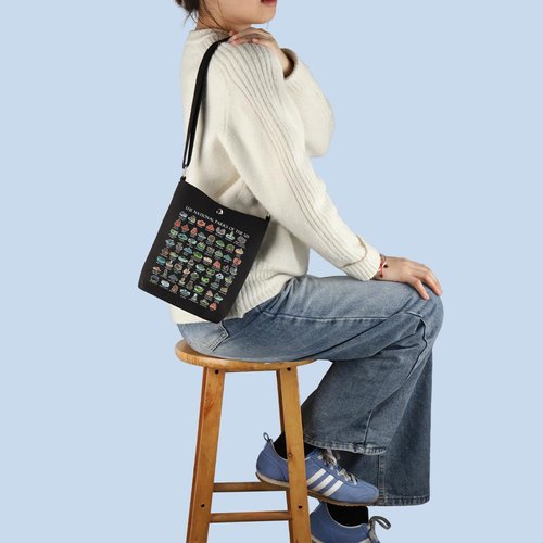 MNIGIU National Parks Tote Bag US National Parks Camper Gift National Parks Hiking Lover Gift (U-S-ParksBlack)