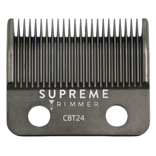 Supreme Trimmer DLC Coated Steel Replacement Blade CBT24 | Taper Blade for Darkstar72 & Most Hair Clippers | Black