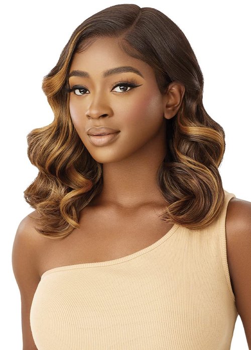 Outre Lace Front Wig - Melted Hairline – PASCALE (DRFF2/TOASTED ALMOND)