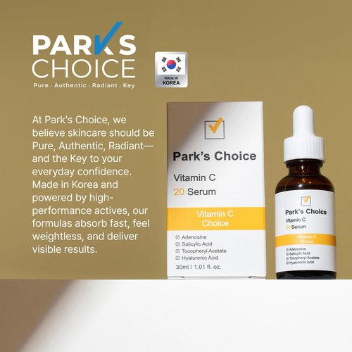 Park's Choice Vitamin C 20 Serum with Vitamin E & BHA, 1.01 fl.oz.