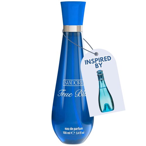 True Blue Woman Eau De Parfum Spray for Women – 100mL Affordable Long Lasting Perfume with Fresh Aquatic Fragrance & Floral Fresh Citrus Scent, Made with Premium Oils for Day & Night Use