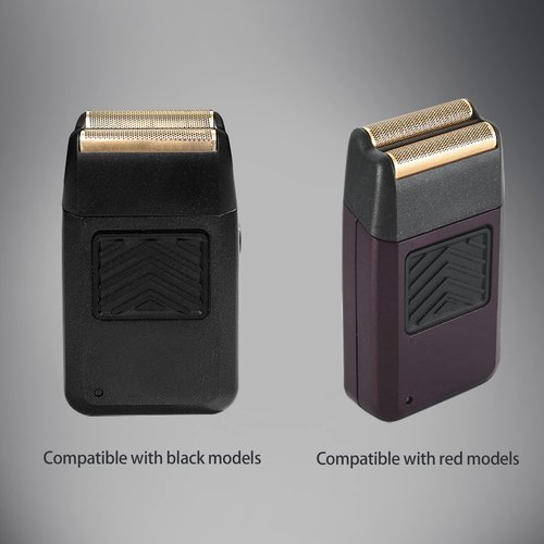 2 pcs Professional 5 Star Series Finale Shaver Shaper Replacement Super Close Gold Foil and Cutter Bar Assembly, Compatible with Wahl Shaver Foil Model 7043-100,Shaving for Barbers and Stylists