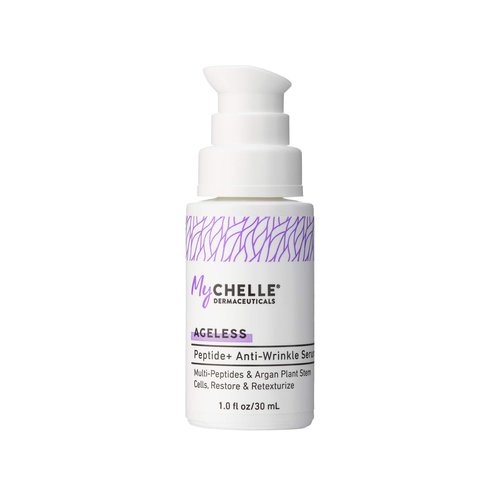 MyCHELLE Dermaceuticals Peptide+ Anti-Wrinkle Serum - Anti-Aging Serum with Peptides & Argan Plant Stem Cells to Help Restore Skin & Help Reduce the Appearance of Fine Lines and Wrinkles