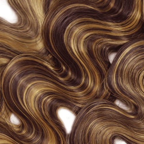 P427 Highlight Blonde Bundles Human Hair Brown Body Wave 1 Bundle 34 Inch Unprocessed Brazilian Virgin Remy Honey Blonde Body Wave Bundles Human Hair Extensions