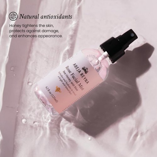 ABEJA REYNA Rose Facial Mist with Organic Honey & Aloe Vera 125ml