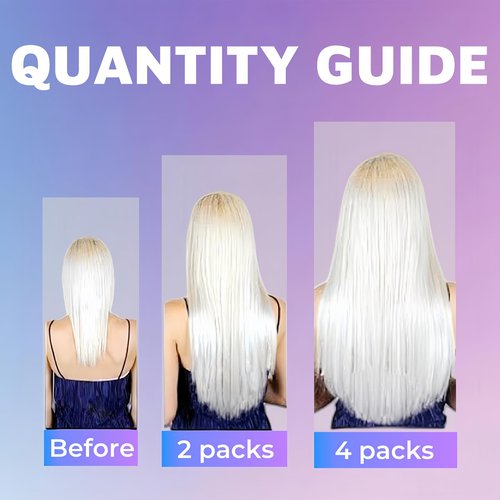Tape in Hair Extensions Human Hair Utra Thin Invisible Seamless 20pcs 50g (Platinum Blonde, 18 inch)