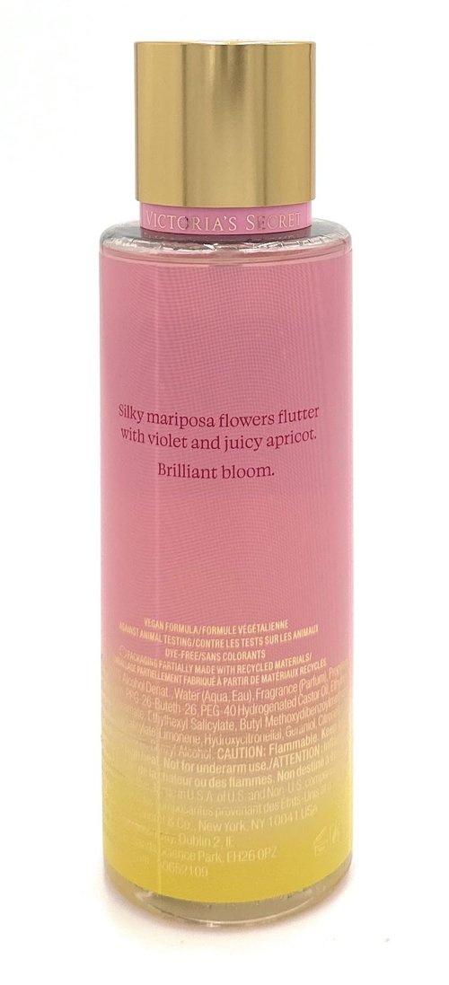 Victoria's Secret Women's Fragrance Mist Bright Mariposa Apricot 8.4 Fl Oz