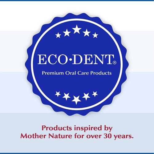 Eco-Dent Alcohol-Free Mouthwash, Cinnamon - Ultimate Essential MouthCare, Oral Care Mouth Wash for Adults, Baking Soda Mouth Rinse with CoQ10/Herbs/Essential Oils, 8 Fl Oz (Pack of 2)