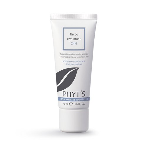 Phyts 24H Moisturizing Fluid - Face Moisturizer with Aloe Vera Extract - Restores Hydration and Reduces Shine - Face Cream for Supple Skin - 1.35 oz