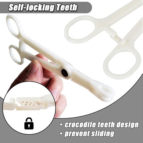 judero Piercing Kit 36Pcs Piercing Clamps Kit with 25Pcs Mixed 12G 14G 16G 18G 20G Ear Nose Piercing 2Pcs Piercing Clamps Forceps 6Pcs Clean Tools 2Pcs Gloves 1Pc Marker Pen for Piercing Tool