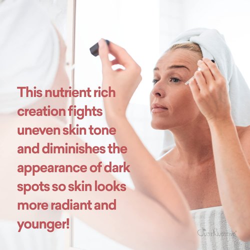 Anti Aging Nutritive Serum | Anti Wrinkle Facial Serum | Facial Skincare Serum for Men and Woman | Combat Dark and Age Spots | Just Nutritive | 1 Fl Oz