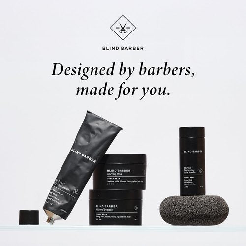 Blind Barber Bryce Harper Gift Set - Two Piece Men's Grooming Kit - Hair Clay + Beard Balm - Everyday Kaolin Clay Hair Pomade + Beard Care Kit for Men (2 Count)