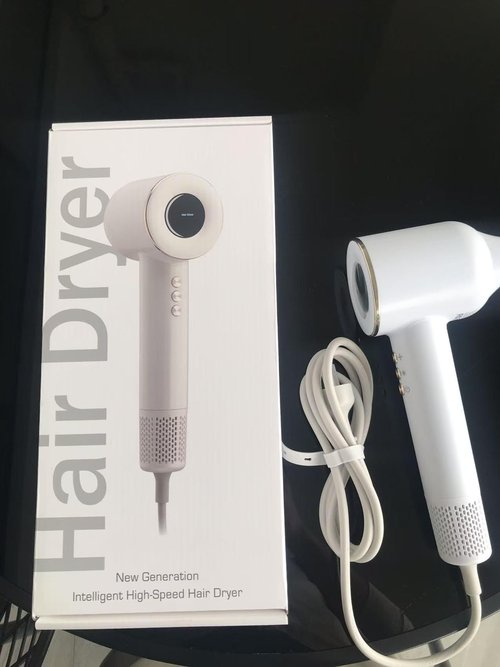 High Speed Hair Dryer, Blow Dryer with Magnetic Concentrator for Fast Drying, Low Noise Thermo-Control Professional Lightweight Hair Dryer for Women
