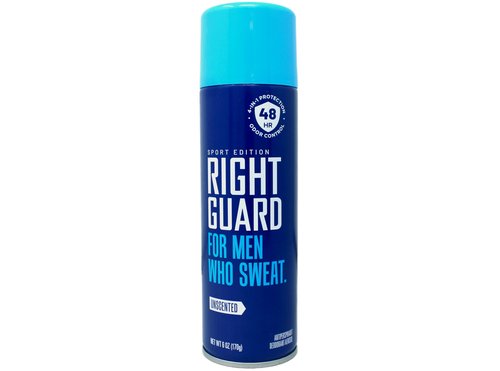 Right Guard Sport Unscented Aerosol Antiperspirant Spray 6 oz (Pack of 2)