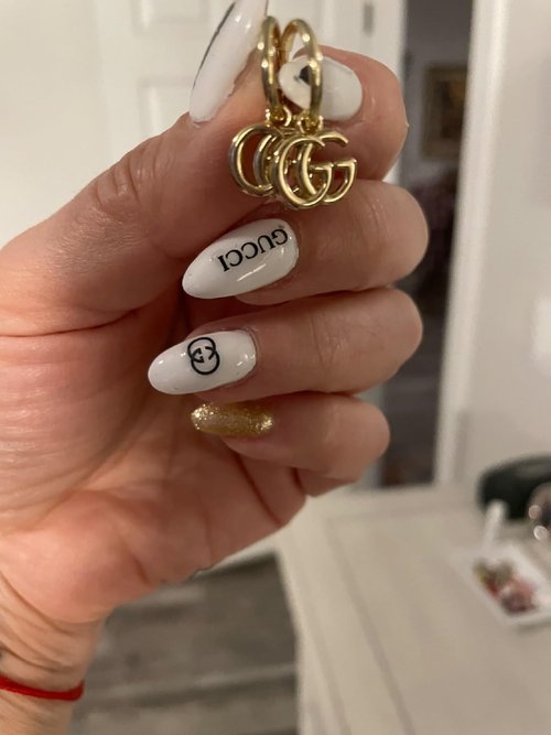 1 Lage Luxury Nail Art Stickers