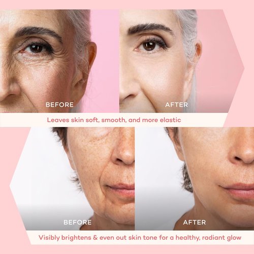 LUONKOS Glory Face Serum, Oil-Based Alternative to Vitamin C Facial Serum- Fast Absorbing Serum with Vitamin E, Almond Oil, Squalane, Rose Extracts - For Normal to Ageless Skin - 20ml