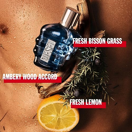 DIESEL Sound of the Brave, Eau de Toilette & Fragrance Gift Set for Men, Notes of Lemon, Spicy Juniper Berries & Ambery Wood
